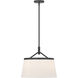 Montrine 3 Light 16 inch Matte Black Pendant Ceiling Light