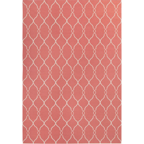 Fallon 156 X 108 inch Rose, Ivory Rug