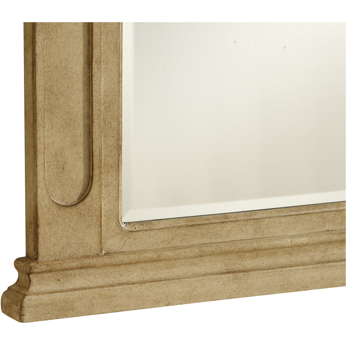 Danville 38 X 32 inch Antique Beige Wall Mirror in Antique Bronze
