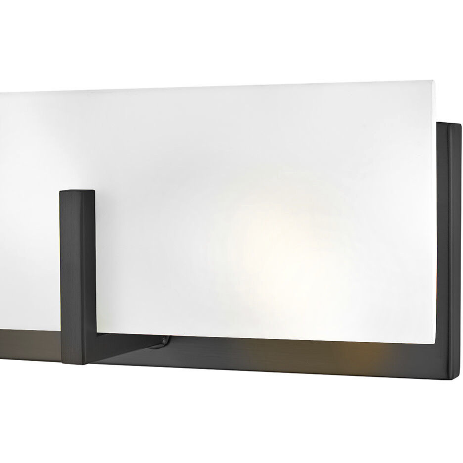 Roman 4 Light 25 inch Black Vanity Light Wall Light