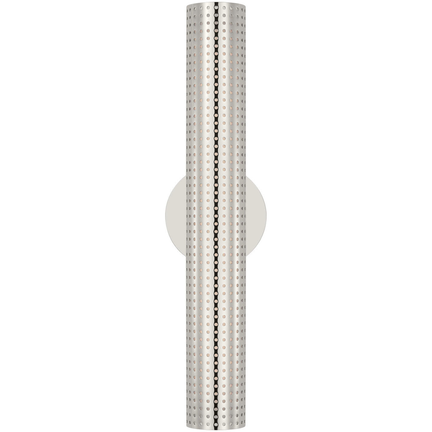 Kelly Wearstler Precision LED 4.5 inch Polished Nickel Bullet Sconce Wall Light