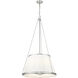 Madeline 6 Light 24 inch Brushed Nickel Pendant Ceiling Light