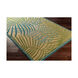 Portera 90 X 60 inch Sky Blue/Dark Green/Aqua/Khaki Indoor Area Rug in 5 x 7.6, Polypropylene