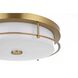 Kolson 1 Light 16 inch Satin Gold Flush Mount Ceiling Light