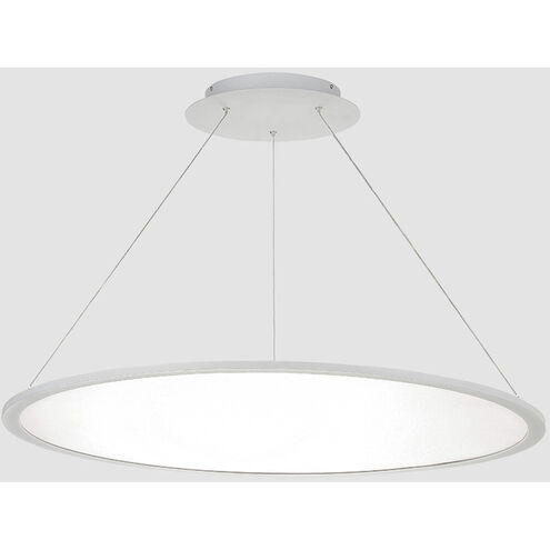 Illusion LED 34.63 inch Titanium Pendant Ceiling Light, dweLED