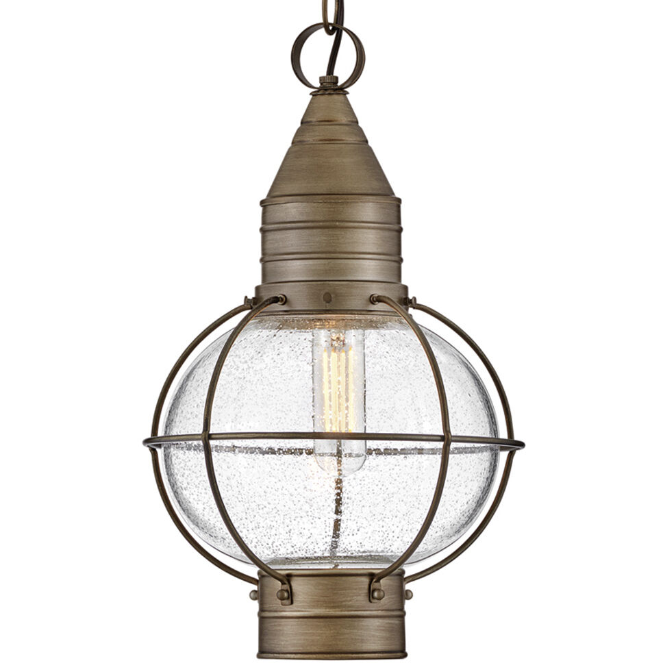 Cape Cod 1 Light 11 inch Burnished Bronze Outdoor Hanging