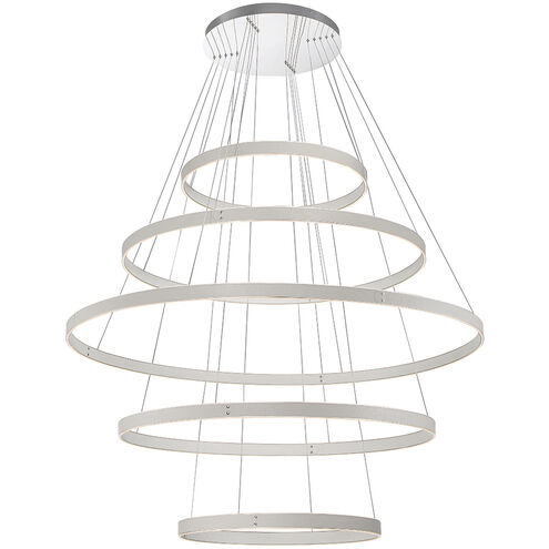 Verdura LED 60 inch Grey/White Chandelier Ceiling Light