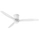 Hover Flush 60 inch Matte White Fan