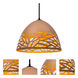 Kiev 1 Light Black Cord Pendant Ceiling Light