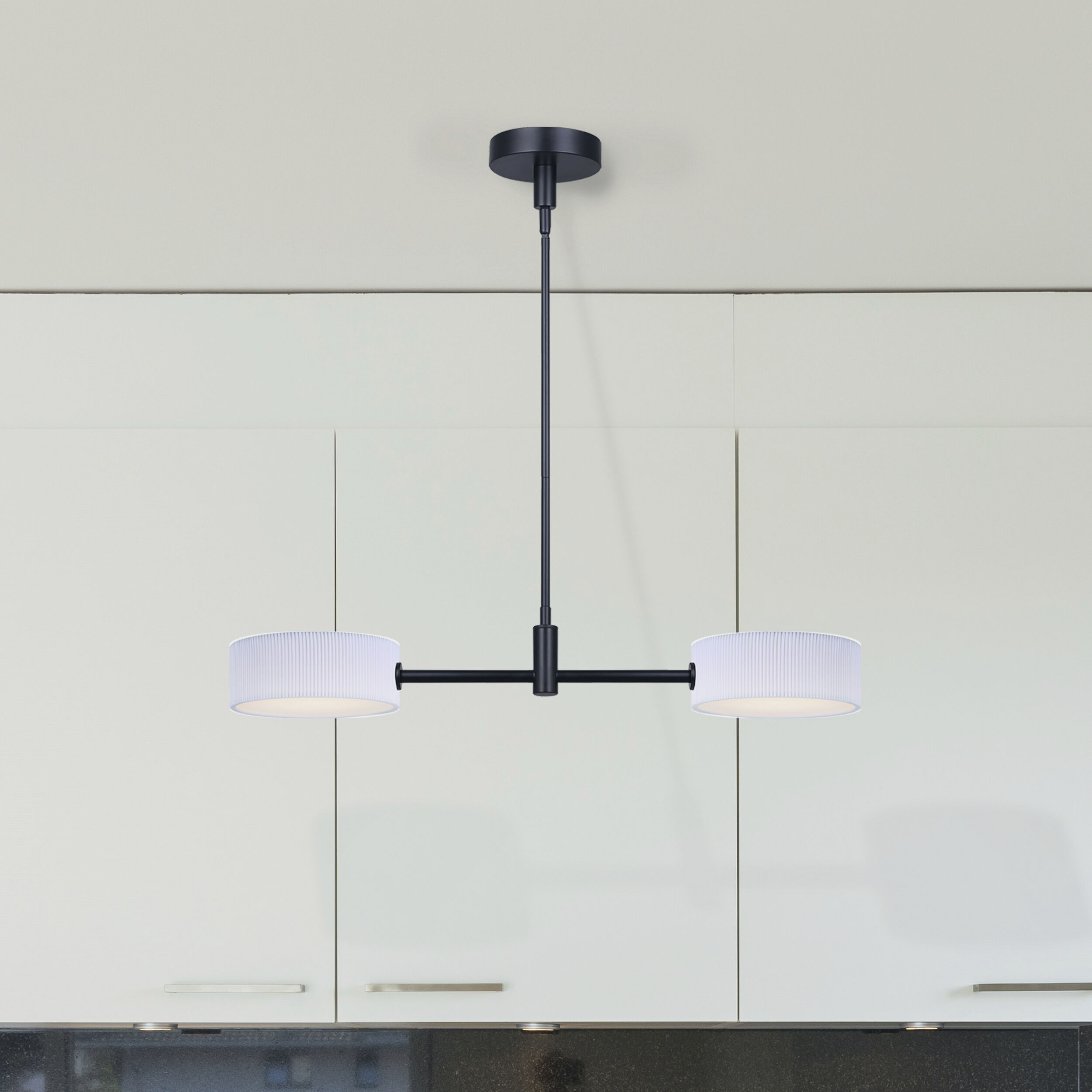 Carmynn LED 8.13 inch Black Pendant Ceiling Light