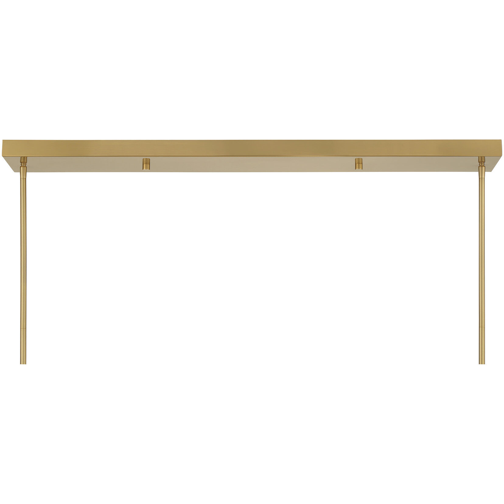 Farrell LED 42 inch Warm Brass Linear Chandelier Ceiling Light