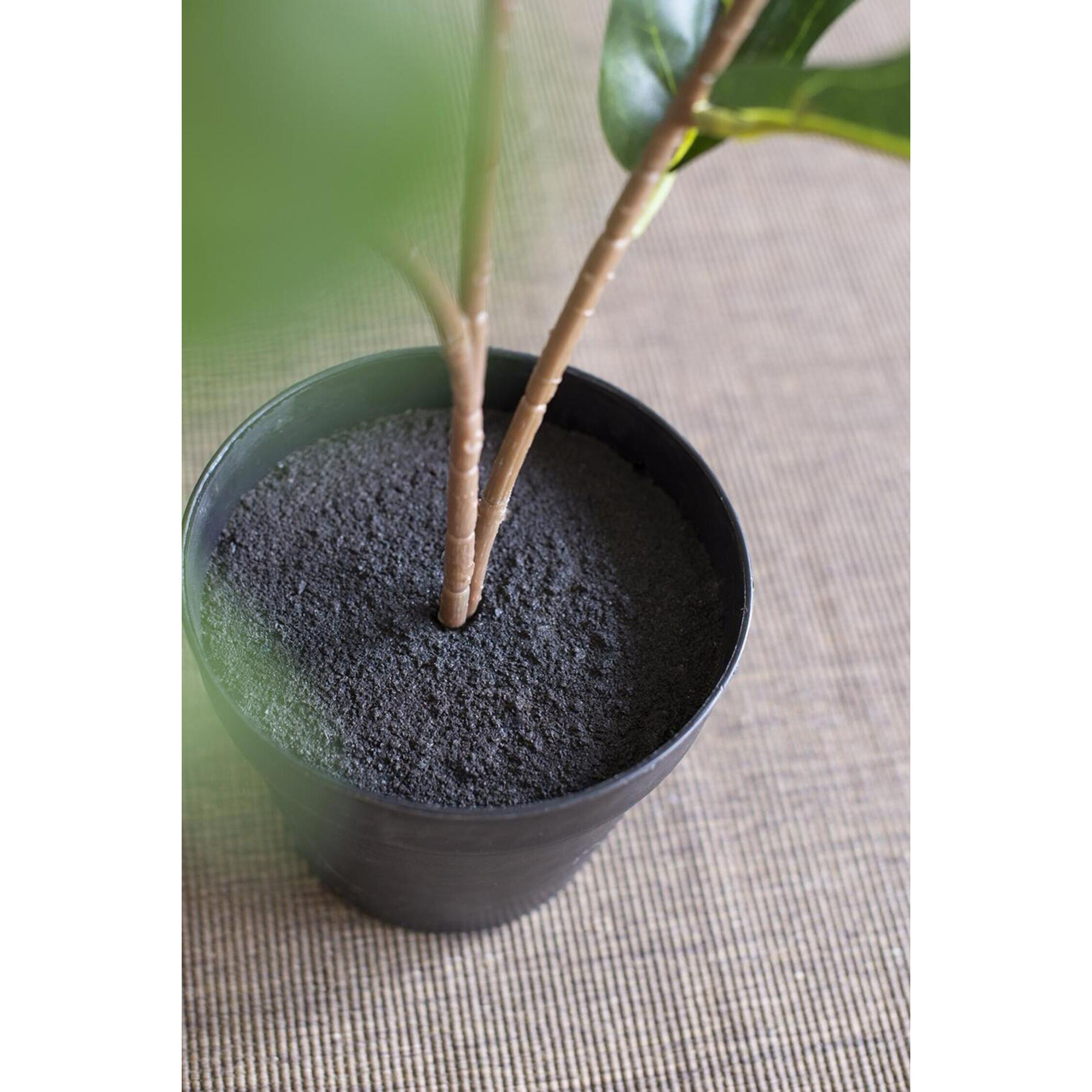 Potted Fiddle Leaf Tree Dark Green Faux Fiddle Leaf Tree