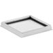 Cylinder Lens White Square Cylinder Cover