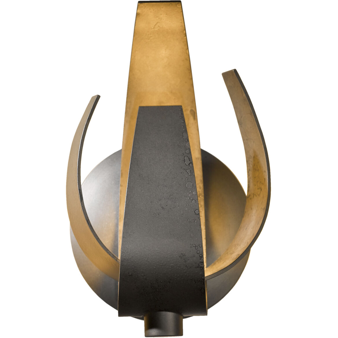 Corona 1 Light 6.2 inch Dark Smoke Sconce Wall Light