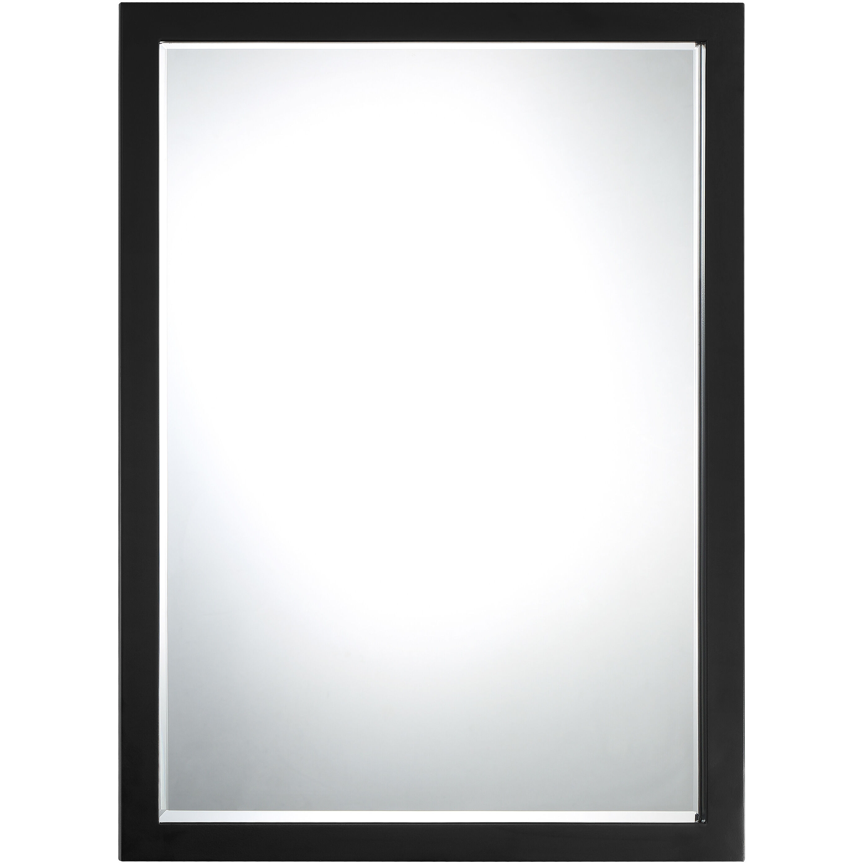 Paradox 33 X 24 inch Coal Mirror, Rectangle