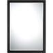 Paradox 33 X 24 inch Coal Mirror, Rectangle