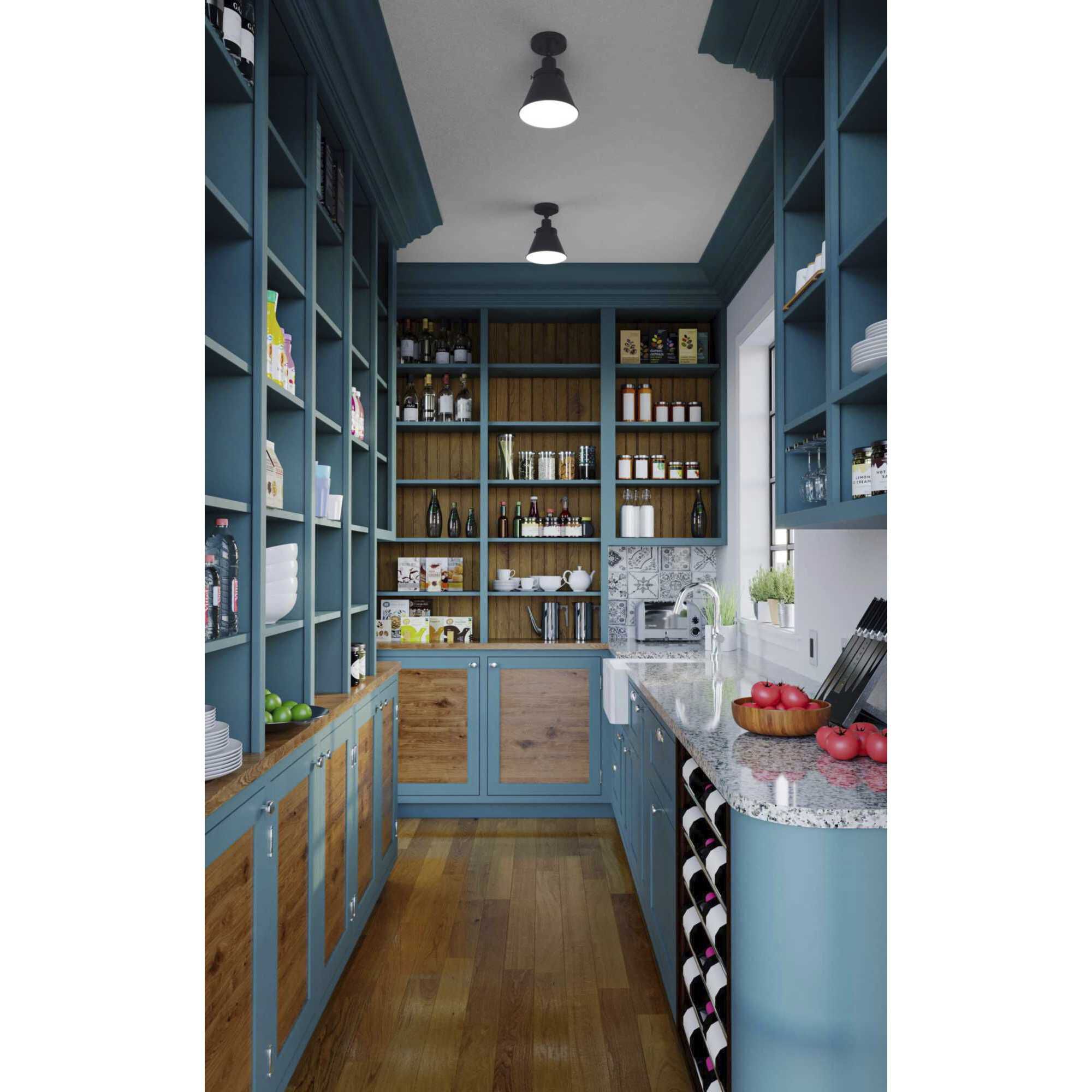 Hinton 1 Light 8 inch Matte Black Flush Mount Ceiling Light