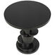 Hugo 28 X 28 inch Hand Rubbed Black Side Table