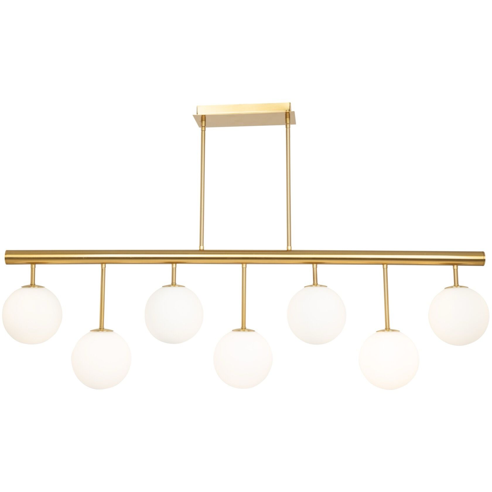 Aurelia LED 48 inch Brass Island Lights Ceiling Light