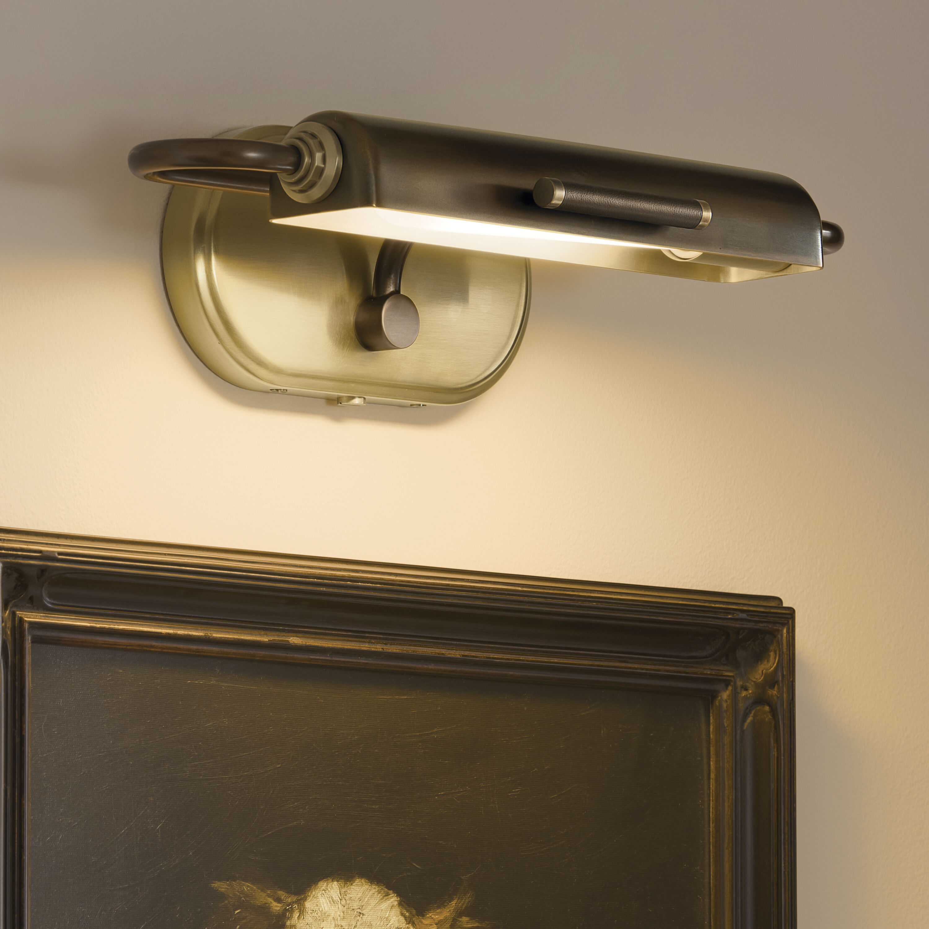 Caillier 13 watt 17.25 inch Lacquered Bronze Picture Light Wall Light