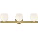 Mae 3 Light 24.00 inch Bathroom Vanity Light