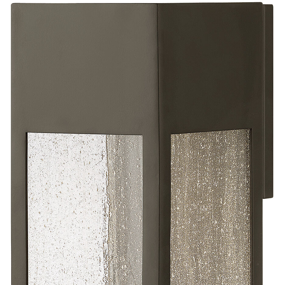 Rook LED 20 inch Bronze Outdoor Wall Mount Lantern, Extra Large