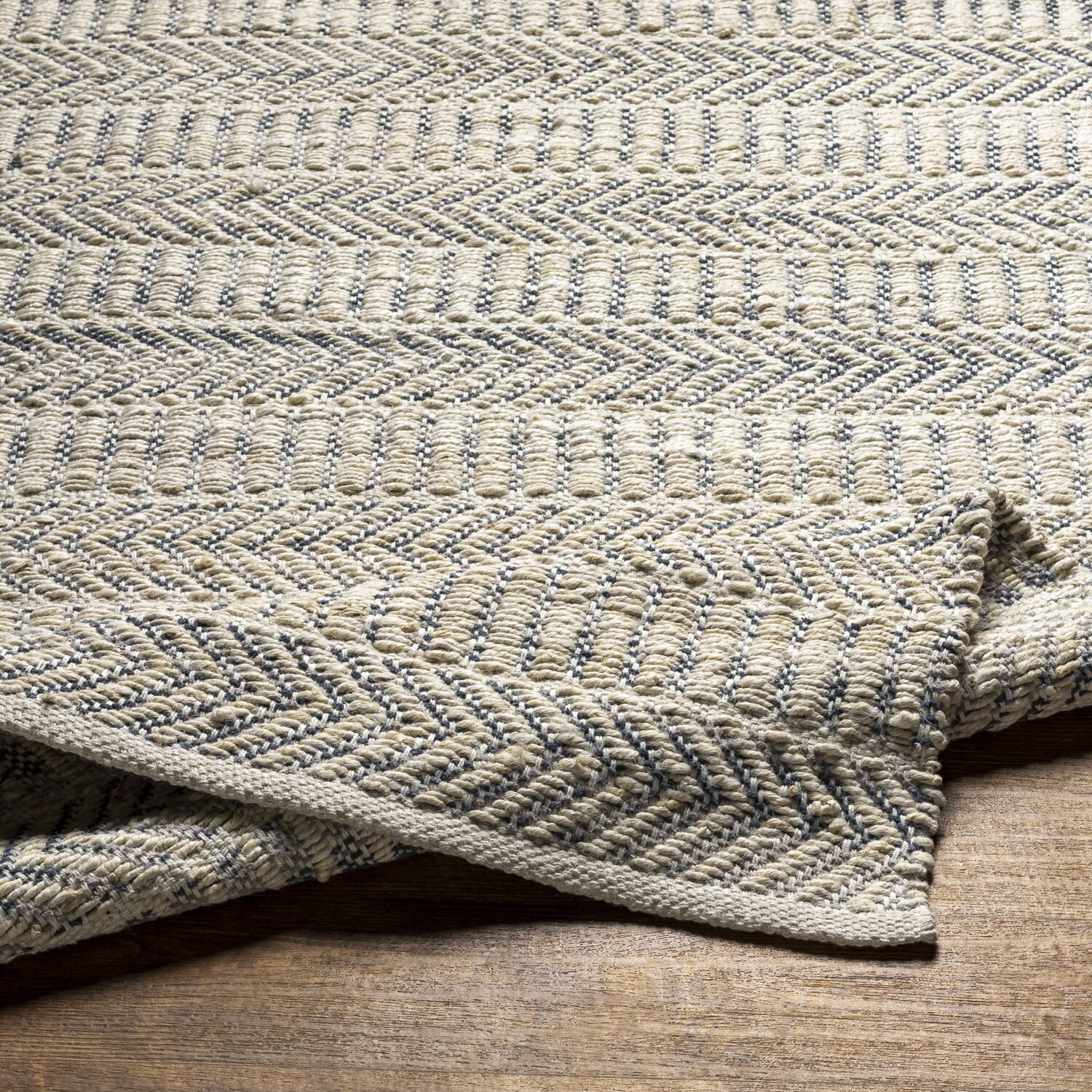 Bali 90 X 60 inch Charcoal Rug in 5 x 8, Rectangle