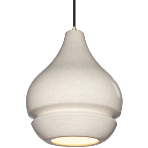 Radiance 1 Light 8 inch Brushed Nickel Pendant Ceiling Light