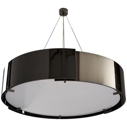 Dante 5 Light 35 inch Black Nickel Chandelier Ceiling Light