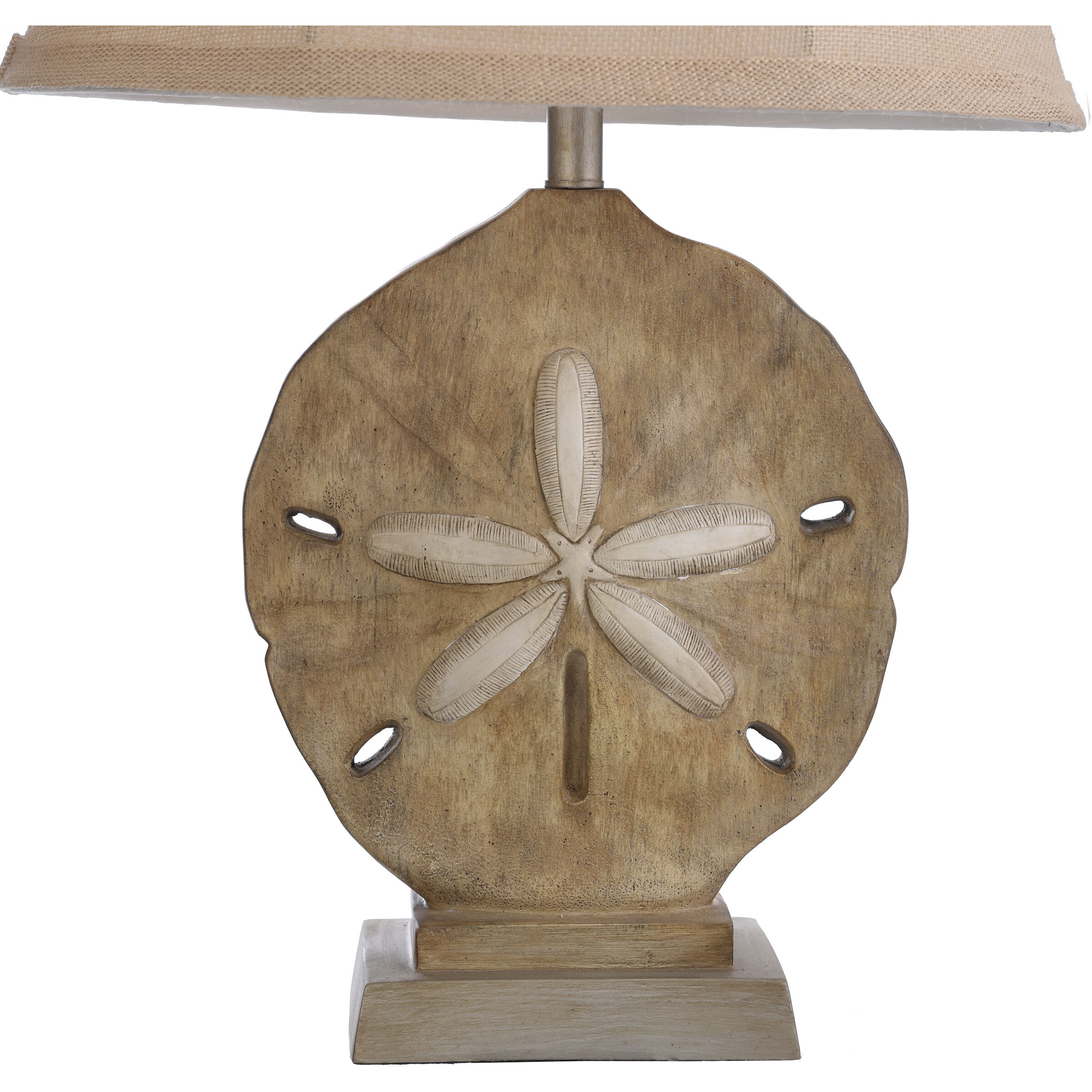 Signature 31 inch 100 watt Sandstone and Silver Table Lamp Portable Light