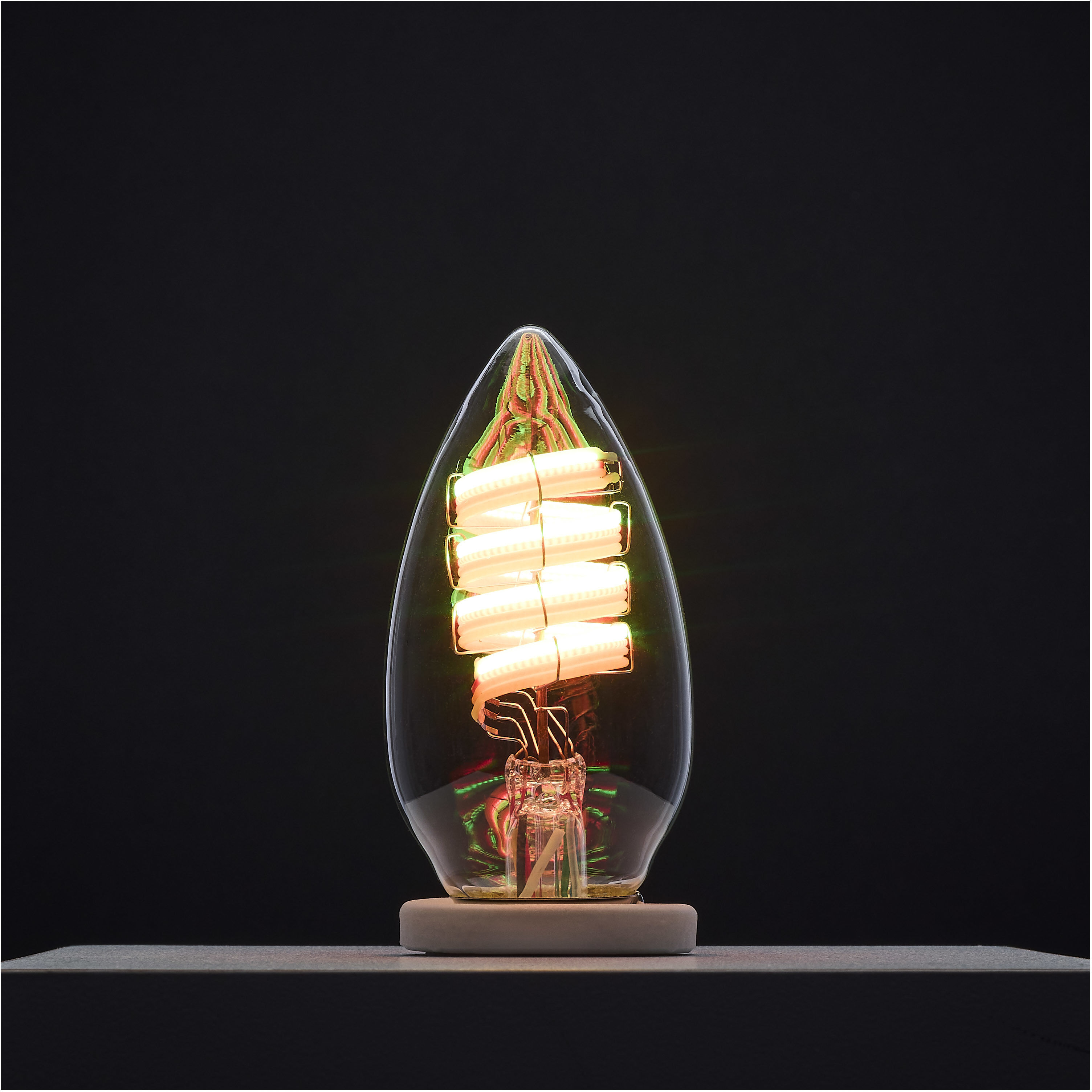 Starfish LED B11 E26 4.00 watt 120 2700K-5000K LED Filament, ColorQuick