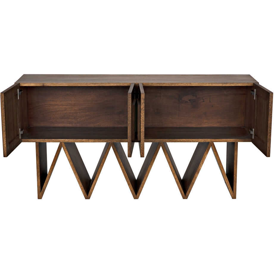 Jean-Michel 60 X 16 inch Dark Walnut Sideboard