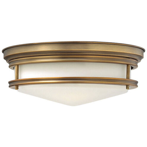 Hadley 3 Light 14 inch Brushed Bronze Indoor Flush Mount Ceiling Light