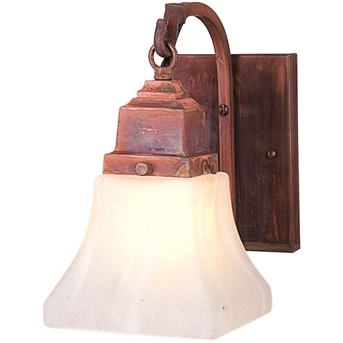 Ruskin 1 Light 5 inch Mission Brown Wall Mount Wall Light, Glass Sold Separately