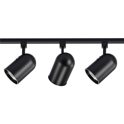 Brentwood 3 Light 120V Black Track Lighting Ceiling Light