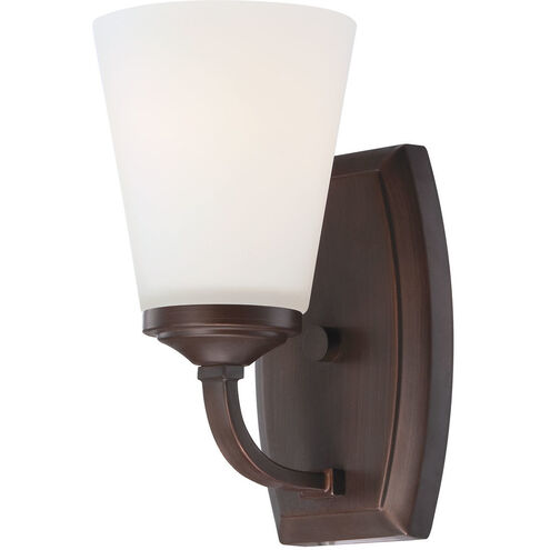 Overland Park 1 Light 9 inch Vintage Bronze Bath Light Wall Light