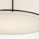 Carrier and Company Callaway LED 22.25 inch Bronze Flush Mount Ceiling Light