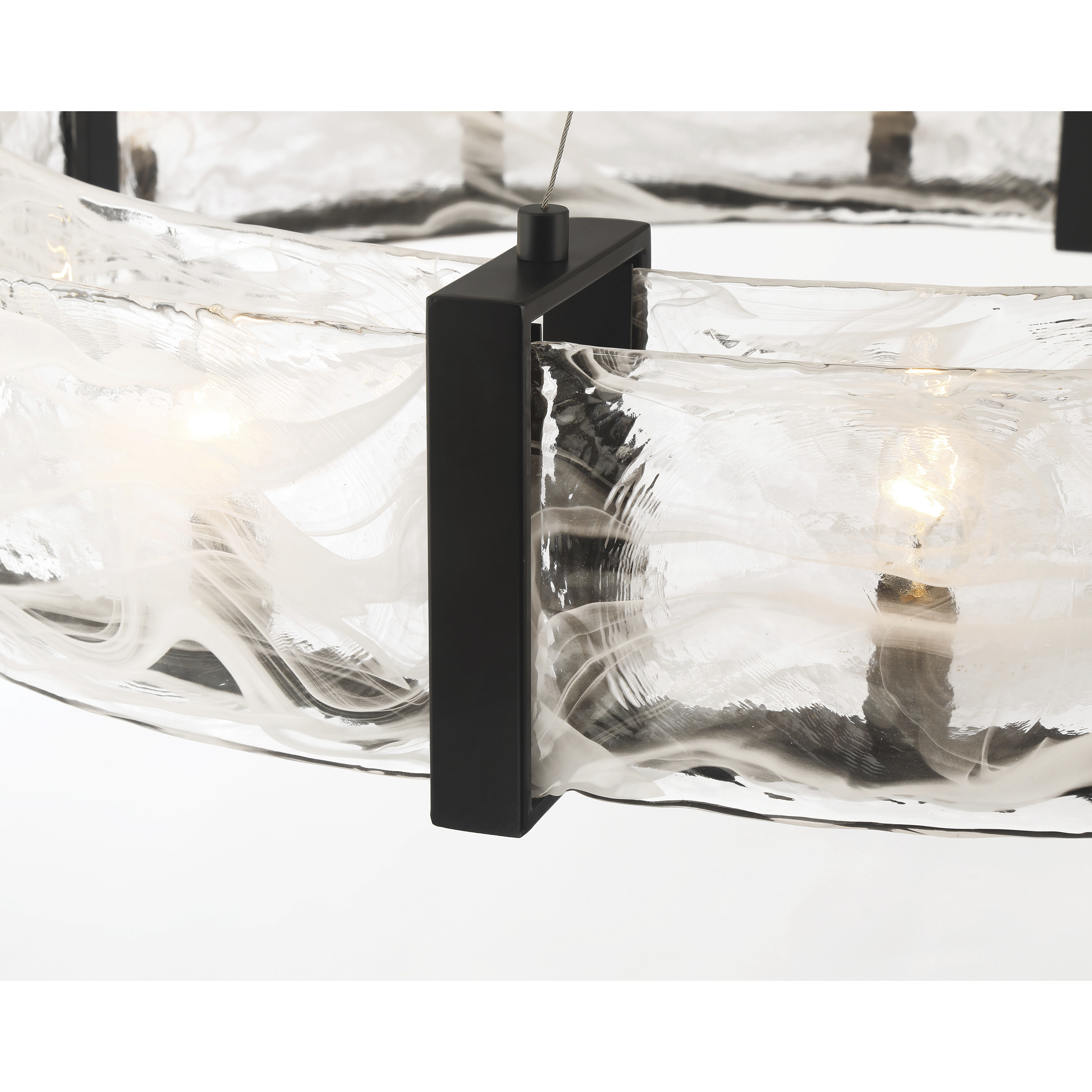 Cloud Break 20 Light 40 inch Coal Pendant Ceiling Light