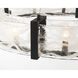 Cloud Break 20 Light 40 inch Coal Pendant Ceiling Light