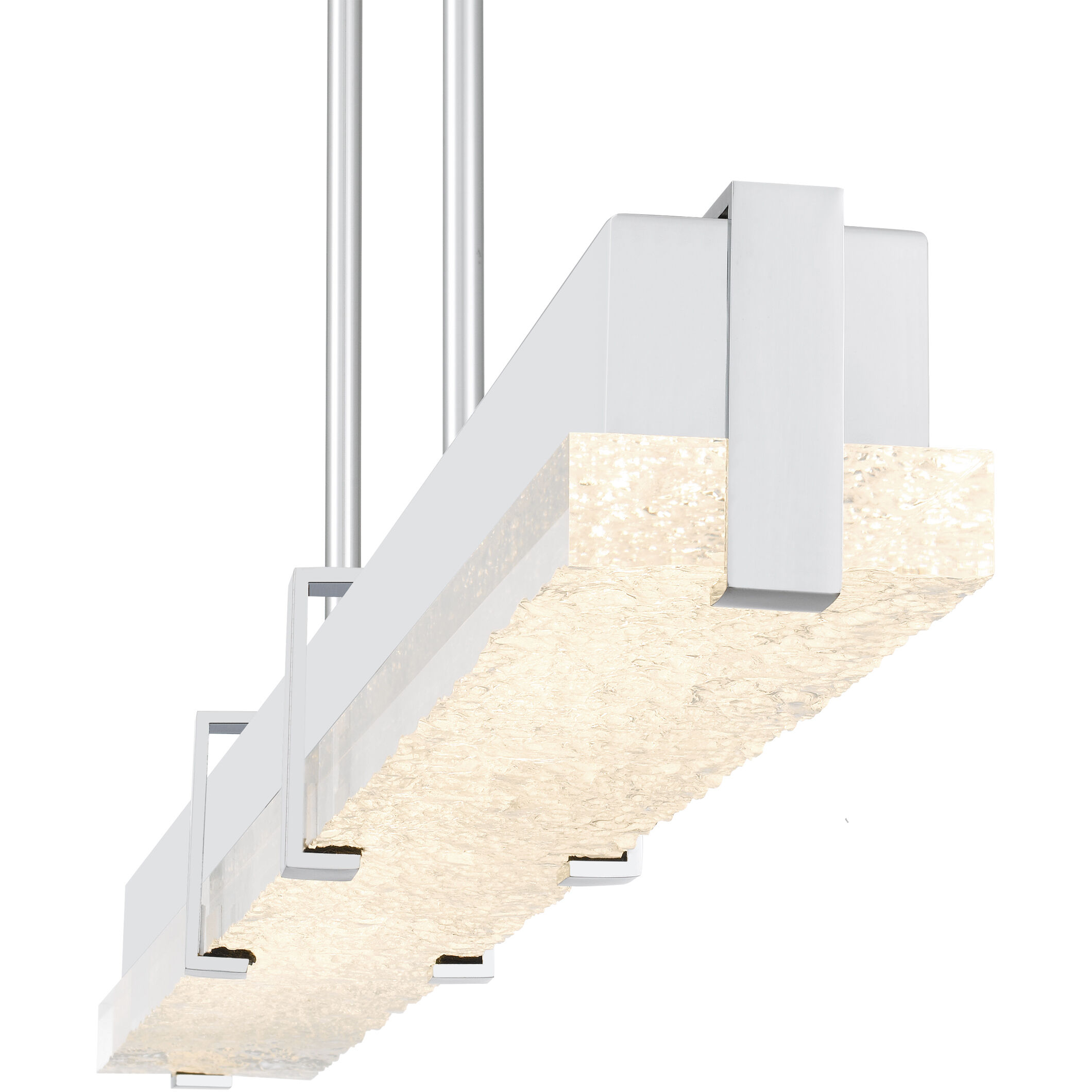 Theodore LED 48 inch Polished Chrome Island Light Ceiling Light