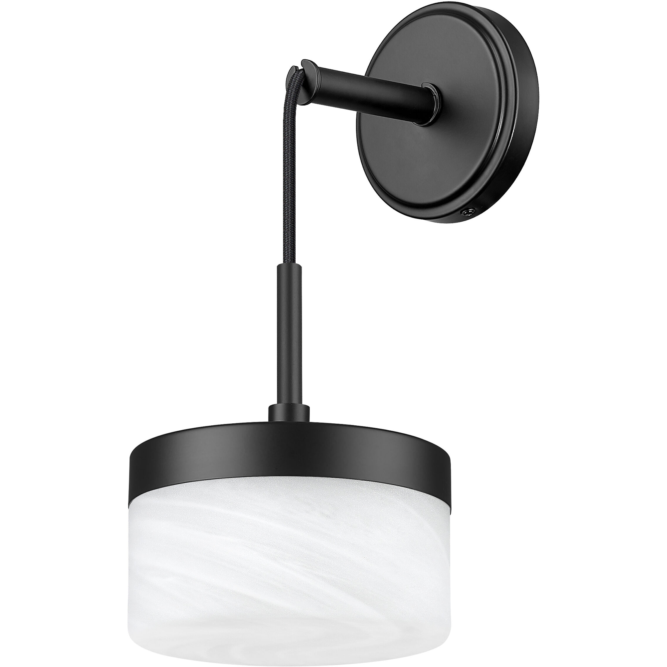 Renaud Wall Sconce Wall Light in Matte Black