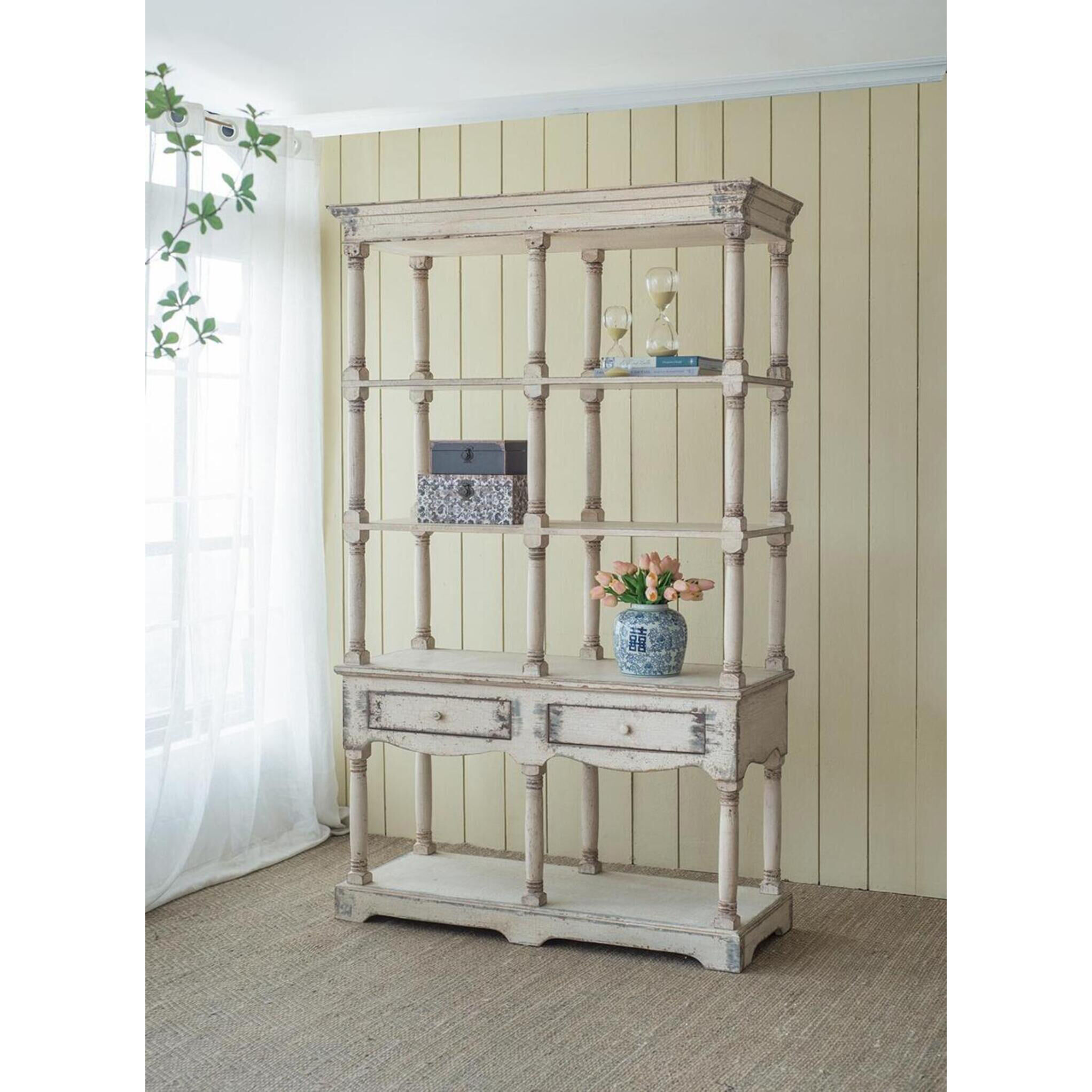Adela White Bookcase