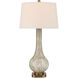Bombon 31 inch 150 watt Pale Brown and Off-White and Antique Brass Table Lamp Portable Light