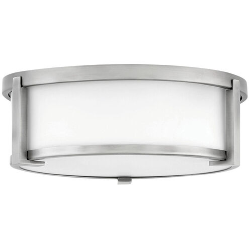 Lowell Indoor Flush Mount Ceiling Light in Antique Nickel
