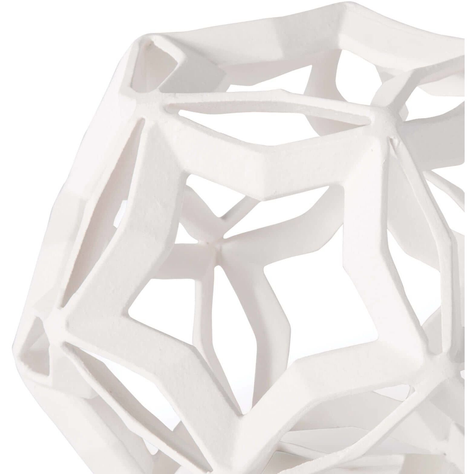 Geometric Star 8.25 X 7.75 inch Sculpture, Large