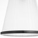 Providence 1 Light 22 inch Matte Black Pendant Ceiling Light