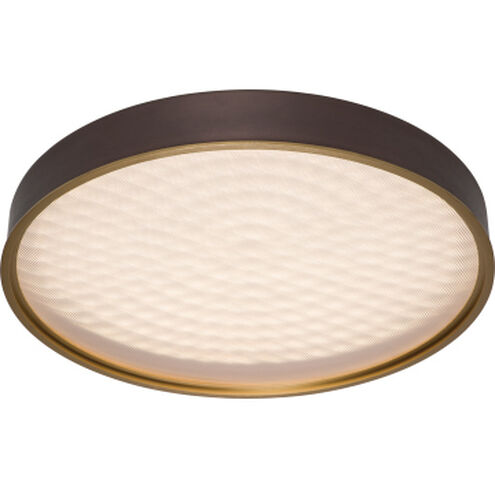 Pan 16 inch Deep Taupe Flush Mount Ceiling Light
