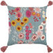 Hannah Kate 18 X 18 inch Light Silver/Pewter/Rose Gold/Blush Accent Pillow