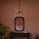 Pilar 6 Light 40 inch Matte Black Chandelier Ceiling Light