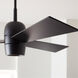 Alba 60 inch Midnight Black Ceiling Fan
